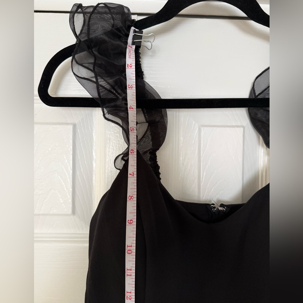 Francesca's Black Midi Dress - Picture 8 of 8